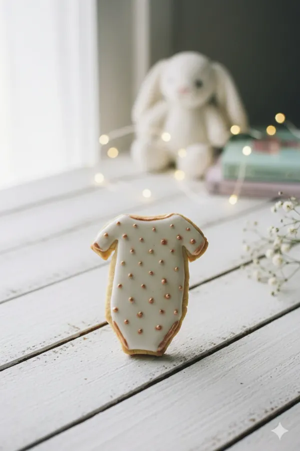 Autumn Gender reveal biscuits