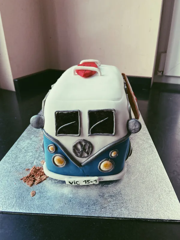 California Van - Blue VW T2