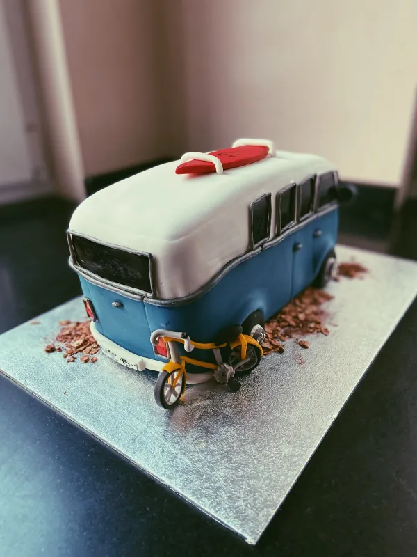 California Van - Blue VW T2