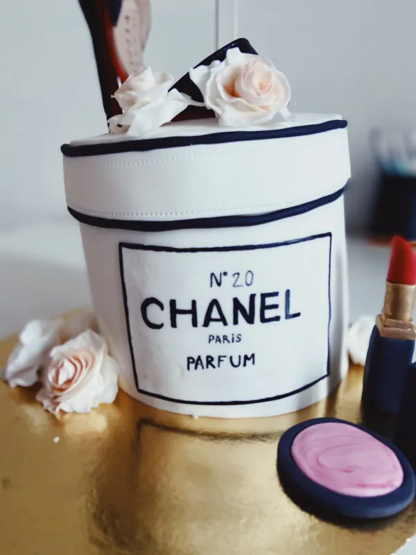 Chanel perfume Cake