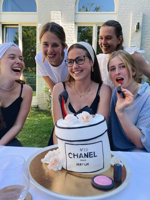 Chanel perfume Cake