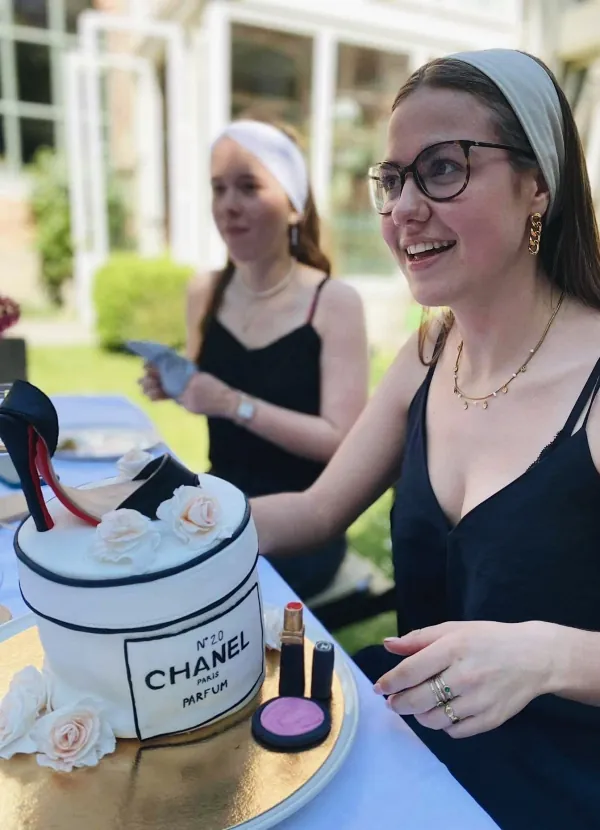 Chanel perfume Cake