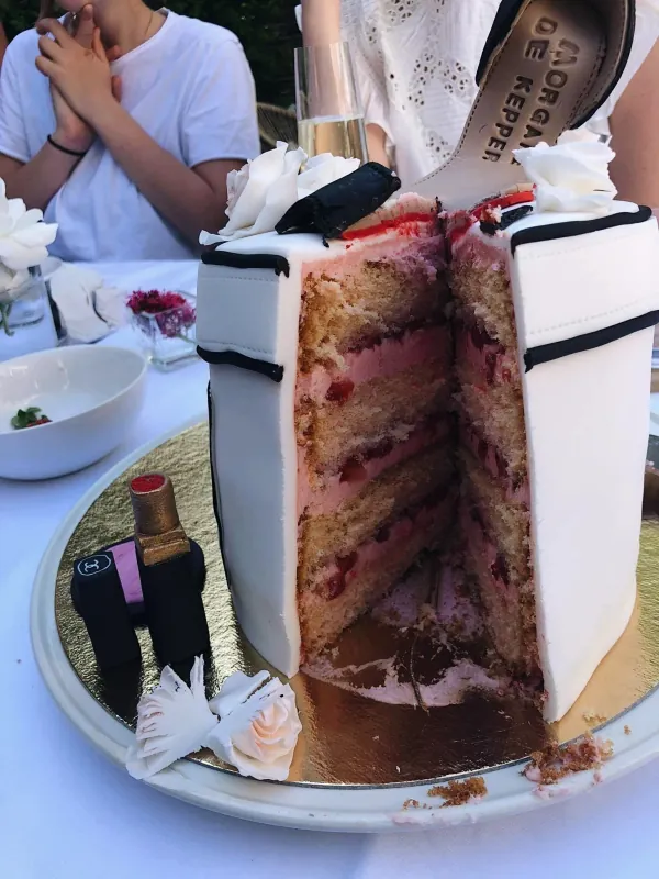 Chanel perfume Cake